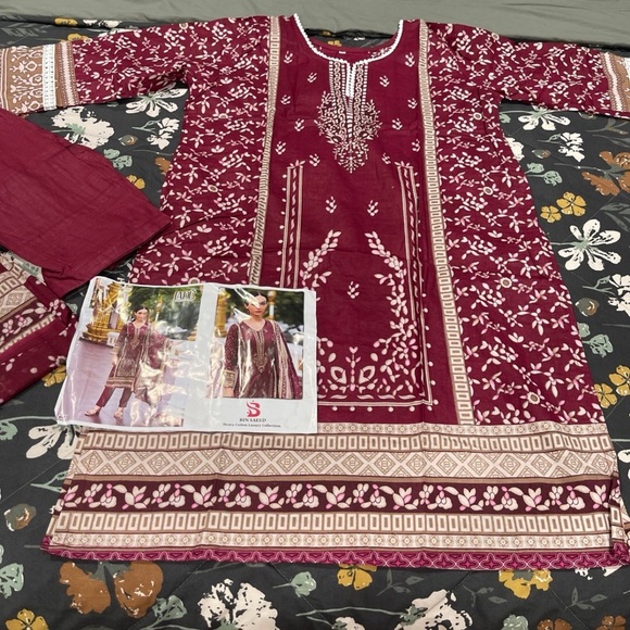 Dresses & Skirts - 🌹PAKISTANI JADE INSPIRED THREE PIECE SHALWAR KAMEEZ🌹